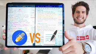 Notability vs Goodnotes 5  The Best iPad Note Taking App 2019  KharmaMedic [upl. by Irehs]