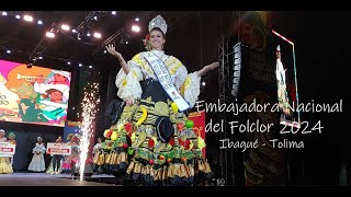 Embajadora Nacional del Folclor 2024 [upl. by Drofiar]