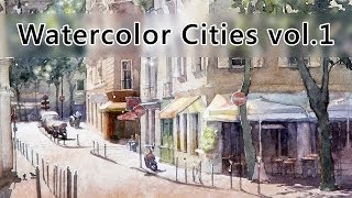 Watercolor Cities by Michal Orlowski vol1 [upl. by Essyla]