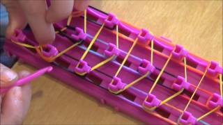 How to make a crazy loom bracelet waterfall [upl. by Angele711]