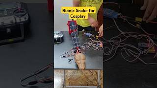 Bionic Snake for Cosplay snake robotics bionics robots cosplay [upl. by Nuahsyd634]