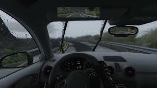 Rainy Driving at Pacific Coast  Sad Hours in Asseto Corsa [upl. by Sutelc]