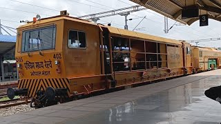 West Central Railways DGS62 PLS And Plasser India Moving Towards Bhopal Jn RAILFANDS [upl. by Jay]