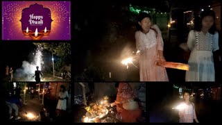 Diwali festival  Laxmi puja celebration part 1 [upl. by Ecirtel]