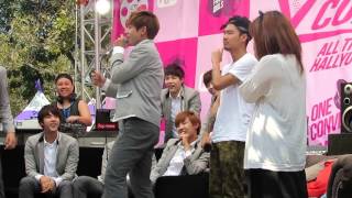 Fancam Bangtan BoysBTS Rap Monster amp V Freestyle about a fan DFLA [upl. by Georgette290]