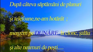 Dimineata pe Dunare la cloncdupa amiaza la saramura de salaumreana si somotei [upl. by Hcra]