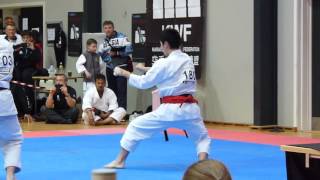 6th World Cup KWF Kata Masamichi Otsuka Round 1 [upl. by Bravin]