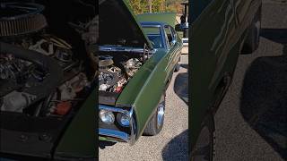 1968 Pontiac GTO at Vastwood Park carshow gto pontiac shortvideo cool musclecar automobile [upl. by Lansing]