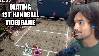 Beating The 1st Handball Video Game  w Commentary [upl. by Demeyer]