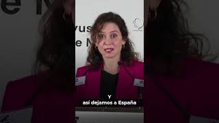 Ayuso quotEta está más fuerte que nuncaquot [upl. by Elokin]