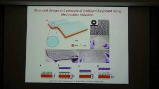 Tutorial video on triboelectric nanogenerators as self powered sensors by Prof Zhong Lin Wang [upl. by Rowell]