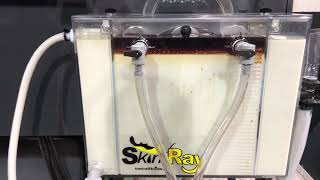 CThru Separator Demo Video Skimmer For CNC Machine Sumps [upl. by Anig]