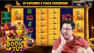 Bonus Fortunato alla BOOK OF TUT 🏺 con Paolo  🎰 COBRA SLOT ONLINE [upl. by Albertson]