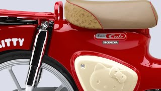 2025 Honda Super Cub Hello Kitty Special Design [upl. by Ralyt]