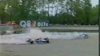 MSchumacher Hill crash  F1 Monza 1995 [upl. by Olathe]