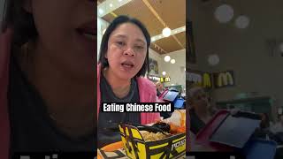 Eating Chinese Food at Azrieli Mall shortsviral [upl. by Dodge]