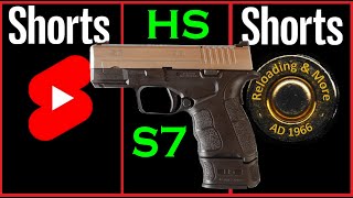 🟢HS Produkt S7 Pistol in 9mm luger reloadingandmore AGreenDot 9mm shorts [upl. by Lletnwahs]