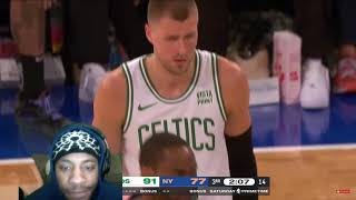 Celtics vs Knicks Highlights Reaction [upl. by Andre]