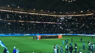 FC SCHALKE 04 Bergmannschor singt Steigerlied auf Schalke [upl. by Gronseth]