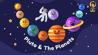 Our Solar System For Kids  Pluto And The Planets  Learn With Anaya 🔥 [upl. by Luca]