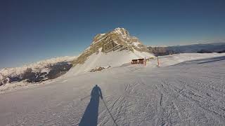 Dolomites Madonna di Campiglio to Folgarida amp Marilleva  Skiing with Rae [upl. by Lenore58]