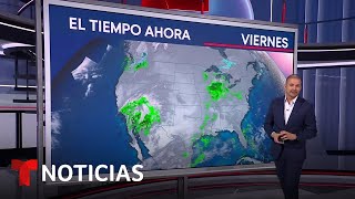 Tormenta que devastó el sur de California llegará a Texas en Navidad  Noticias Telemundo [upl. by Marley]