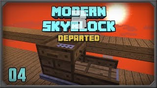 Modern Skyblock 3 Departed Sluice  Condenser Automation [upl. by Merilee]