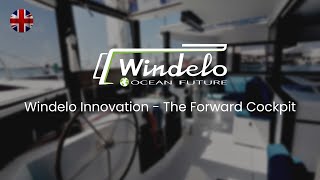 Windelo sailing a catamaran with a forward cockpit [upl. by Herv]