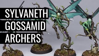 How to Paint GOSSAMID ARCHERS  WARHAMMER AGE OF SIGMAR  SYLVANETH [upl. by Atled]