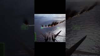 Destroying the Arsenal Bird Epic Crash gaming ps4 acecombat flying jet crash flight shorts [upl. by Loraine]