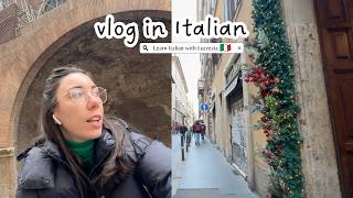 Italian vlog prepariamoci al nuovo anno passeggiata in centro e ultima ricetta dellanno Sub [upl. by Sirac7]