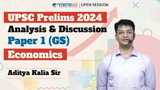 UPSC Prelims 2024  Analysis amp Discussion  Economics [upl. by Behre]