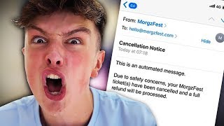 Morgz Banned Me From Morgzfest [upl. by Ellenej141]