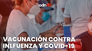 Campaña de vacunación contra Influenza y COVID19  México en Tiempo Real [upl. by Henriette]