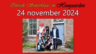 Voorbereidingen intrede Sinterklaas in Hoegaarden 2024 [upl. by Nanyk605]