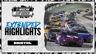 NASCAR Official Extended Highlights 2024 Bristol Night Race [upl. by Arimas]