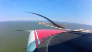 Approach and landing to Tangier Island KTGI [upl. by Lrae392]