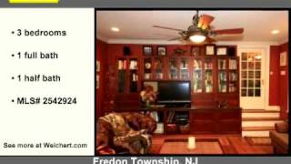 Fredon Township NJ Real Estate  Weichert [upl. by Abehsile]