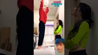 Wah romantis guys funny comedy prank couple korean happy family fun wow viral short [upl. by Anikram]