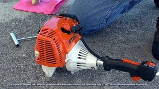 Bordeadora Stihl FC 95 como desahogar  MOTORES Y REPUESTOS SA  Buenos Aires  Argentina [upl. by Orimar438]