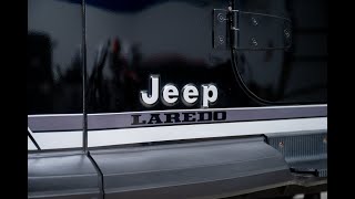 1989 Jeep Wrangler Laredo 5 speed demo [upl. by Viviane]