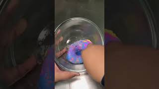 Making no glue slime slime howtomakeslimeathome [upl. by Frager]