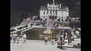 Ettal Linderhof Palace 1975 archive footage [upl. by Yvette]