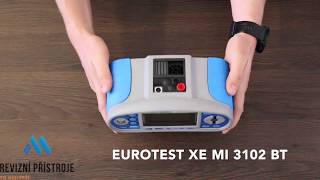 Metrel Eurotest XE MI 3102 BT  rozsah dodávky wwwRevizniPristrojecz [upl. by Ahter]