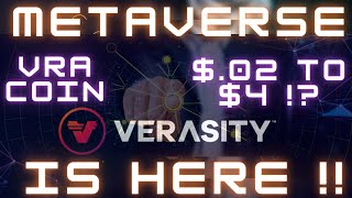 Verasity VRA Coin Price Prediction  TOP METAVERSE INVESTMENTS [upl. by Ellah]