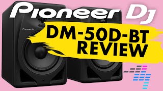 Pioneer DJ DM50DBT Active Monitors Review  Great for hobby DJs [upl. by Anabal499]