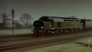 Vintage railway film  British Locomotives  1959 [upl. by Huberto]