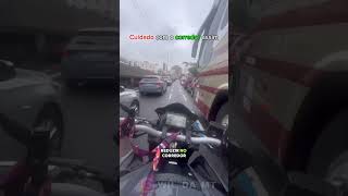 Cuidado com o corredor desse jeito ⚠️ moto motovlog moto grau grauecorte mt03 [upl. by Schoenburg]