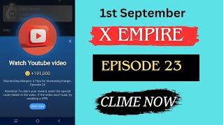 X Empire episode 23 new code X Empire 23 episode code Musk Empire youtube code episode 23xempire [upl. by Yule]