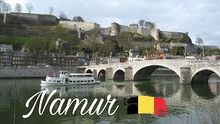 Namur City At The River Meuse  Belgium [upl. by Cioban]